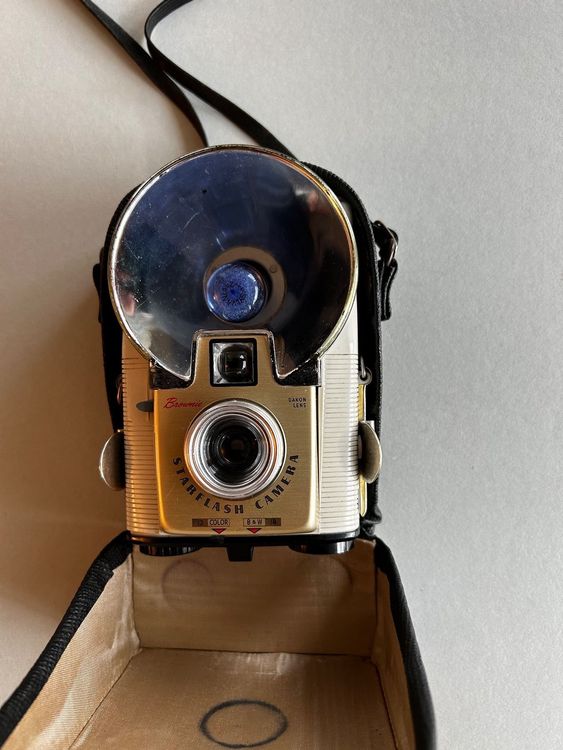 Kodak Brownie Starflash Camera Weiss Seltenes Fundst Ck Kaufen Auf