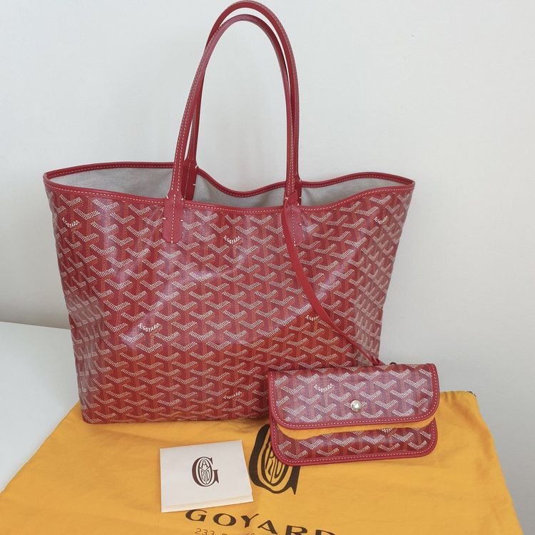 Original Goyard St Louis Pm Tasche Rot Rouge Ab Fr Kaufen