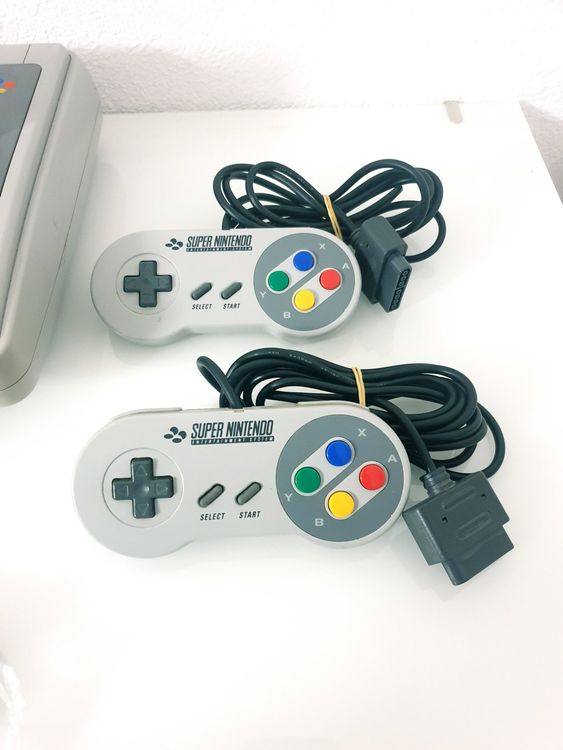 Snes Chip Konsole Controller Super Mario World Uvm Kaufen Auf