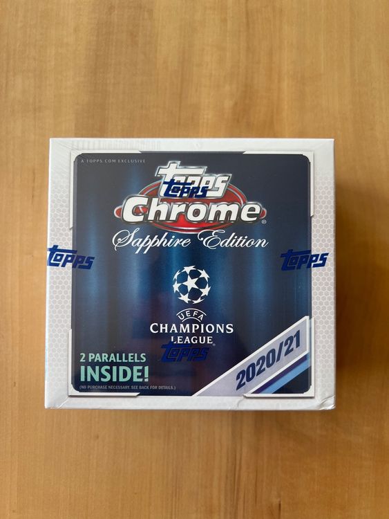 Topps Chrome Uefa Champions League Sapphire Edition Box Kaufen Auf