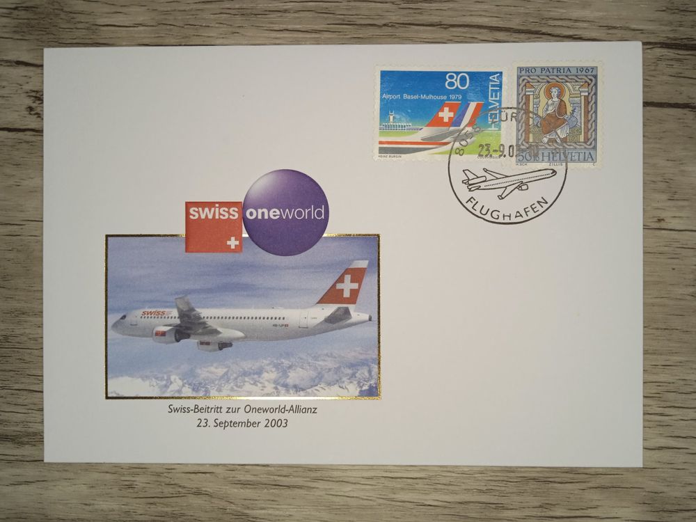 Tr Enveloppe Timbre Suisse Theme Aviation Kaufen Auf Ricardo