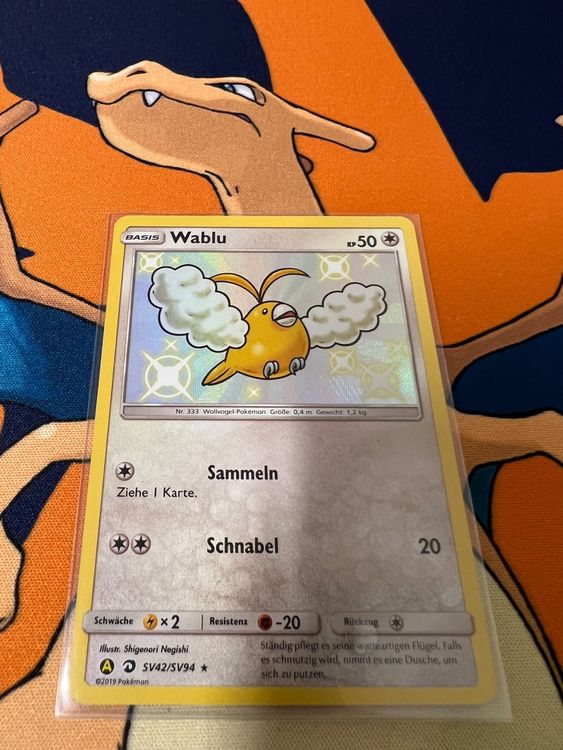 Pokemon Wablu HIF SV42 Verborgenes Schicksal Kaufen Auf Ricardo