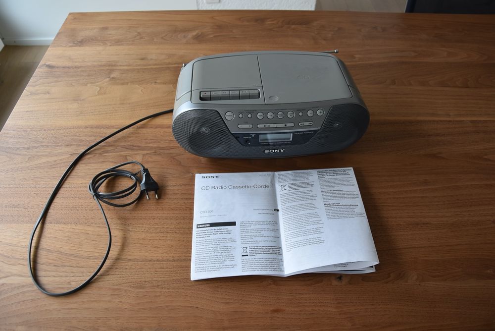 Sony Cfd S Radiorecorder Cd Radio Cassette Corder Kaufen Auf Ricardo