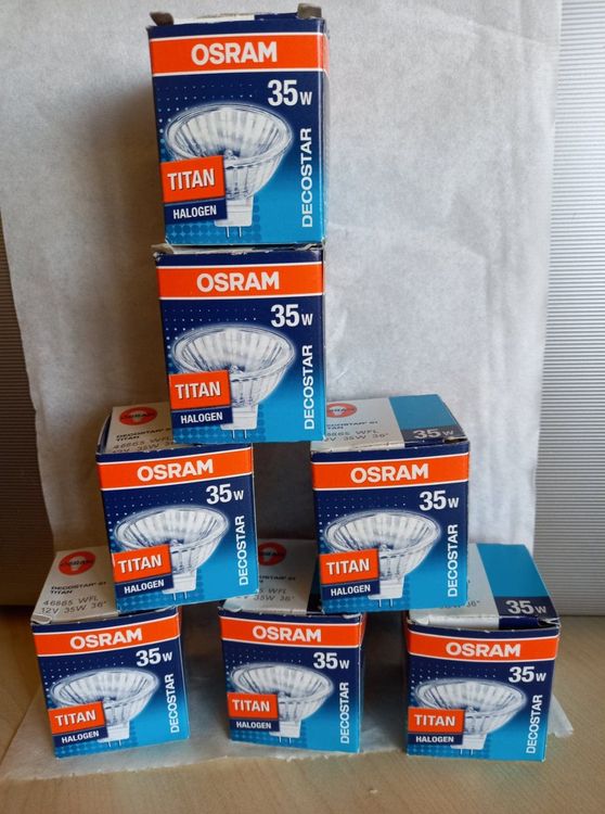 St Ck Osram Halogenlampen Decostar Titan Neu Kaufen Auf Ricardo