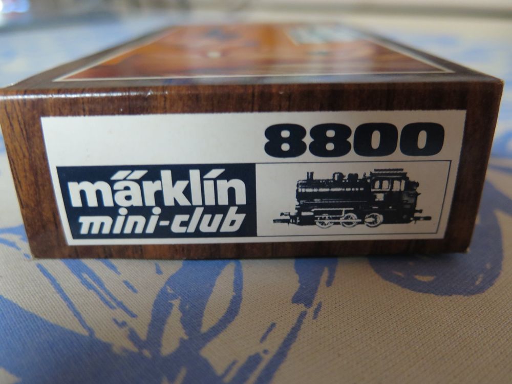 Märklin mini Club Tenderlokomotive BR 89 DB Spur Z 8800 Kaufen auf