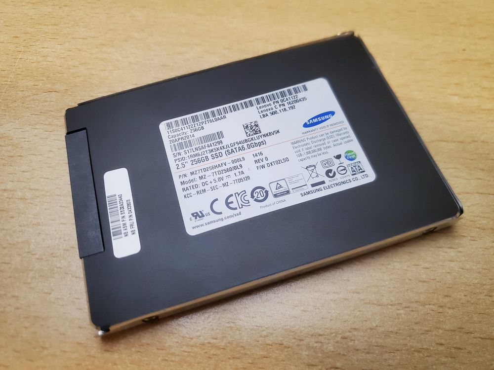 Ssd Samsung Mz Td Hafv Kaufen Auf Ricardo