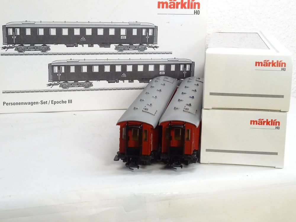 M Rklin Personenwagen Set Dsb Teilig H Ws Ac Ovp Kaufen Auf