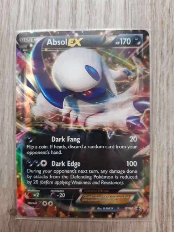 Pokemon XY Promokarte 62 Absol EX Kaufen Auf Ricardo