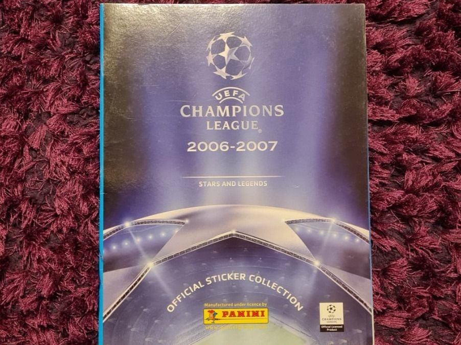 Album Panini UEFA Champions League 2006 2007 Vide Leer Kaufen Auf