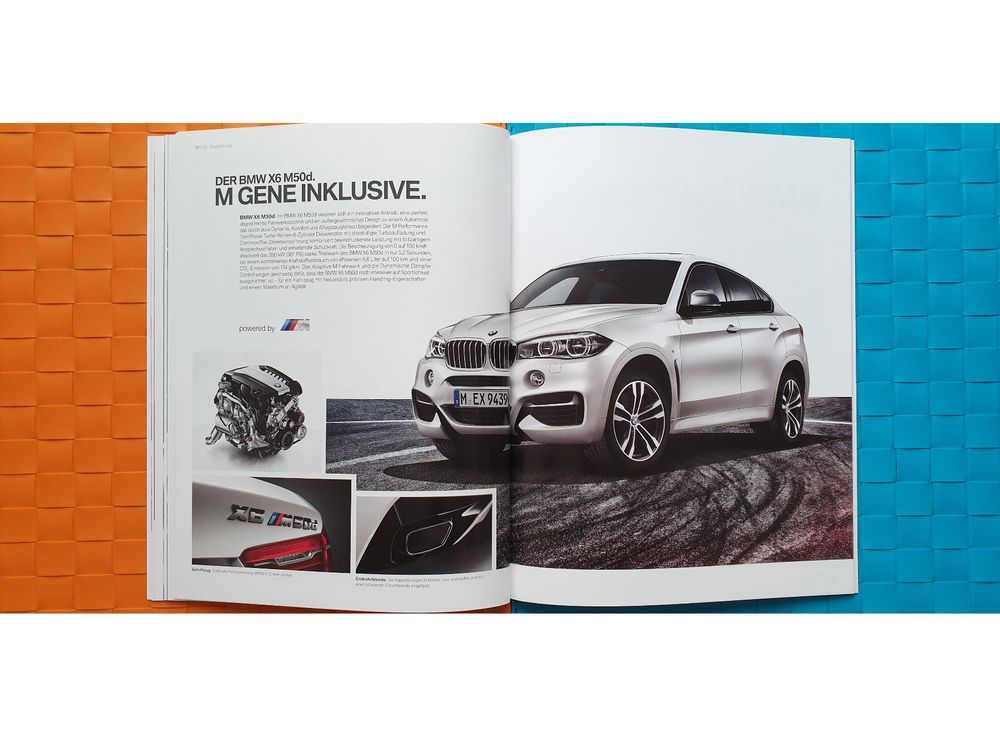 BMW X6 F16 2015 Prospekt Katalog Kaufen Auf Ricardo