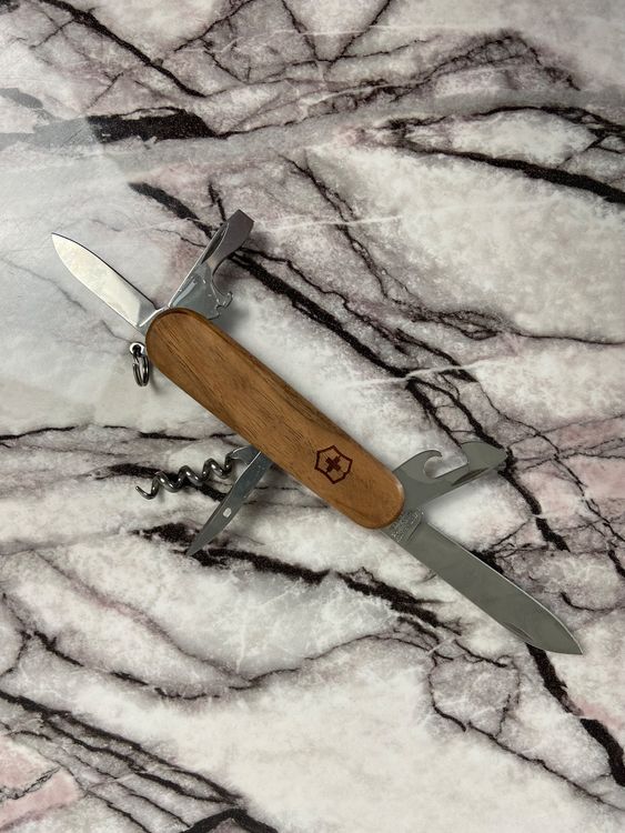 Victorinox Spartan Schweizer Armee Messer Holz Kaufen Auf Ricardo