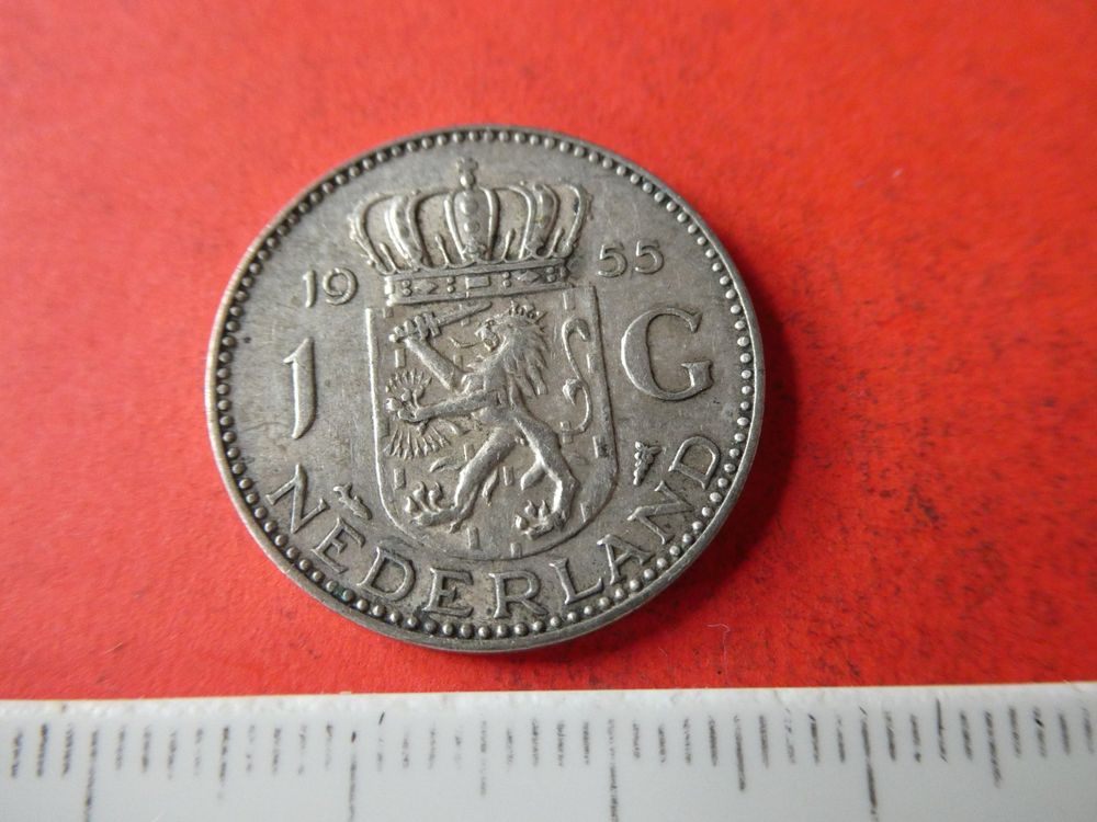 Niederlande 1955 1 Gulden Silber Kaufen Auf Ricardo