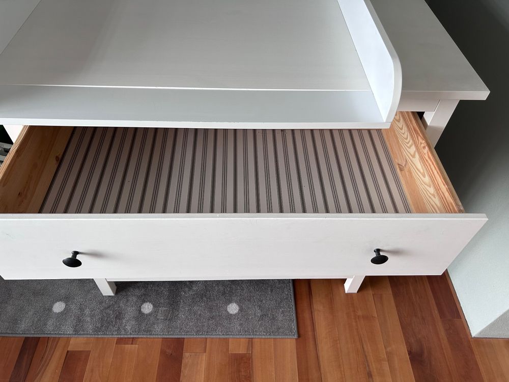 Ikea Hemnes Kommode Mit Wickelaufsatz Kaufen Auf Ricardo