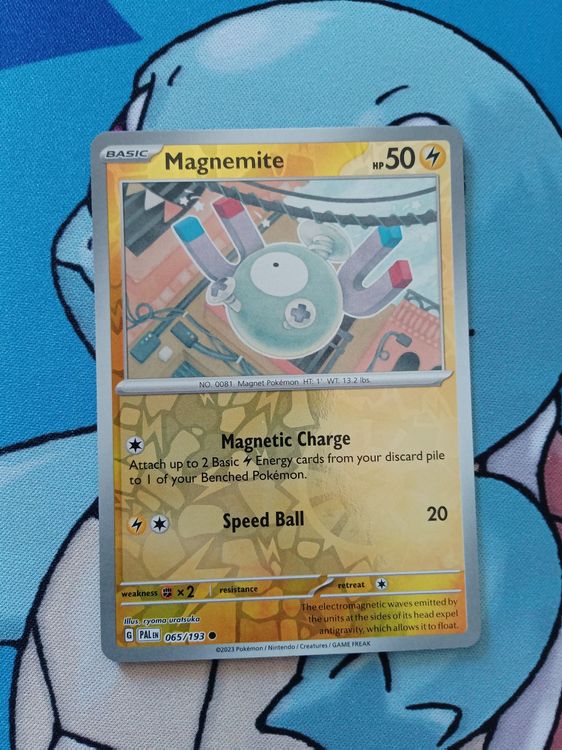 Magnemite 065 Paldea Evolved Magnetillo Reverse Holo Kaufen Auf Ricardo