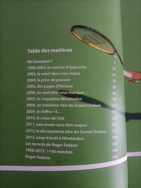 Roger Federer Lhomme De Tous Les Records Roger Jaunin Acheter