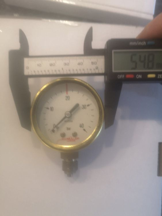 Druck Manometer Bar Acetylen Neu Kaufen Auf Ricardo