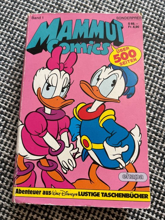 Mammut Comics Band Walt Disney Lustige Taschenb Cher Kaufen Auf Ricardo