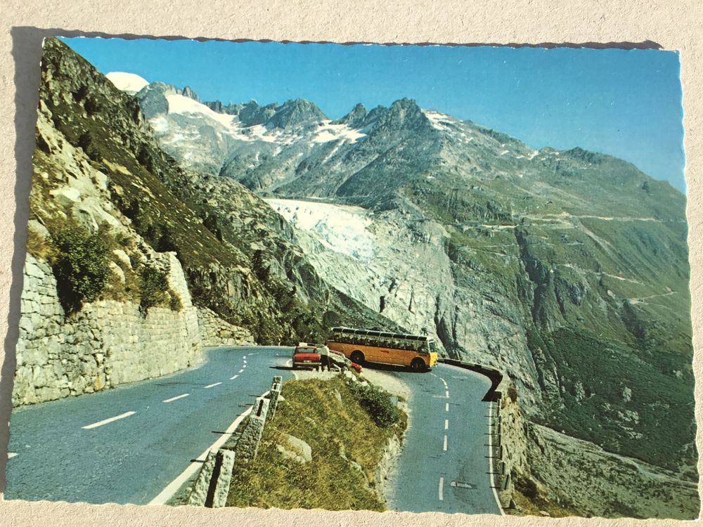 AK Postauto Autobus Saurer FBW Grimsel Grimselpass Kaufen Auf Ricardo