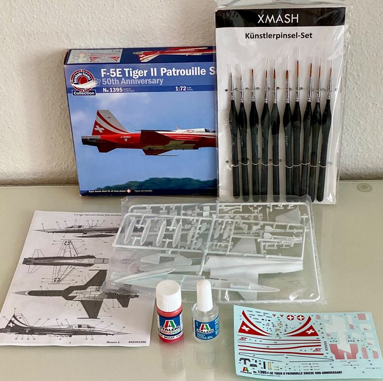 F E Tiger Ii Patrouille Suisse Italeri Bausatz Kaufen Auf Ricardo