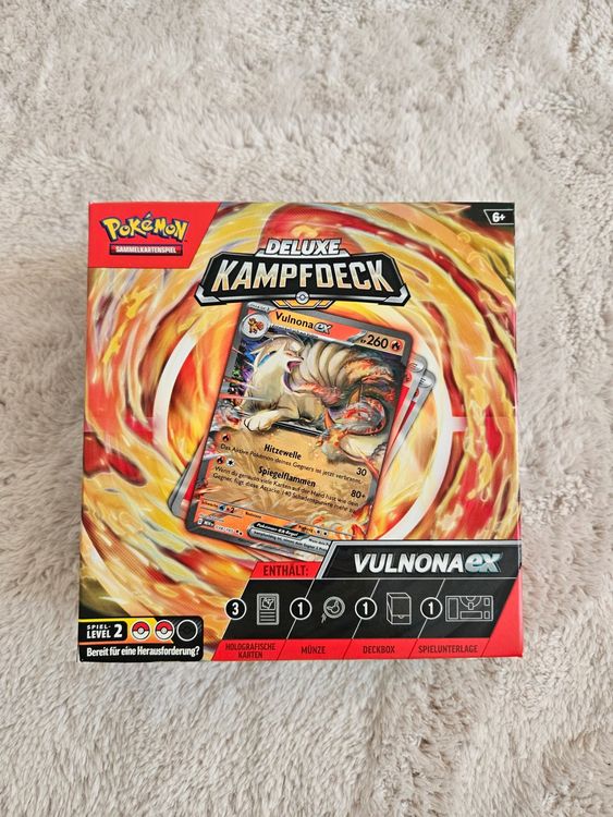 Pok Mon Tcg Deluxe Kampfdeck Vulnona Ex De Kaufen Auf Ricardo