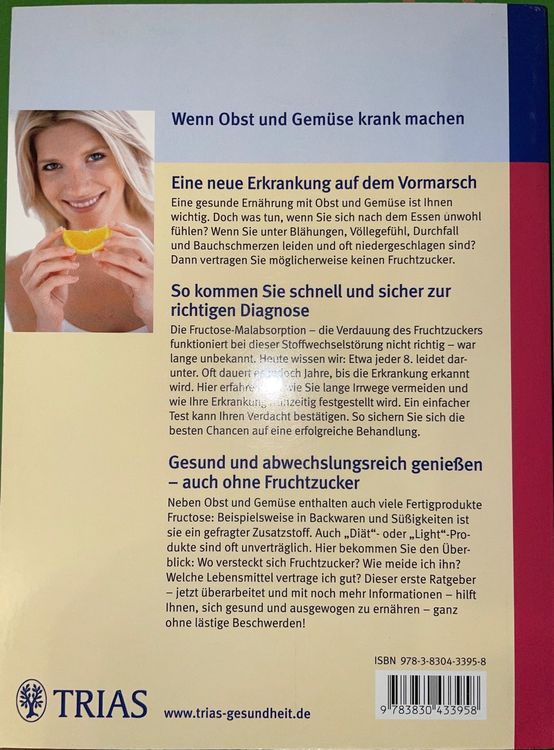 Buch Fructose Intoleranz Wenn Fruchtzucker Krank Macht Kaufen Auf