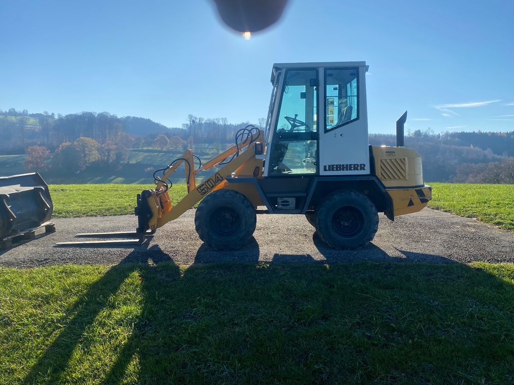 Radlader Hoflader Pneulader Lader Liebherr 504 Kaufen Auf Ricardo