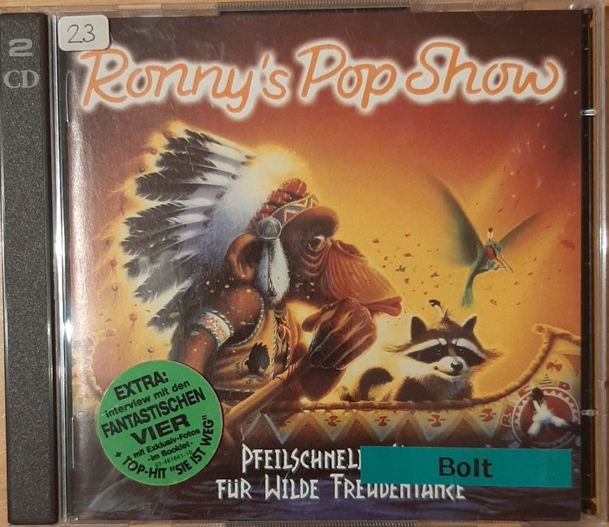 Ronny S Pop Show 26 1995 2 CD Hit Compilation Sampler Kaufen Auf