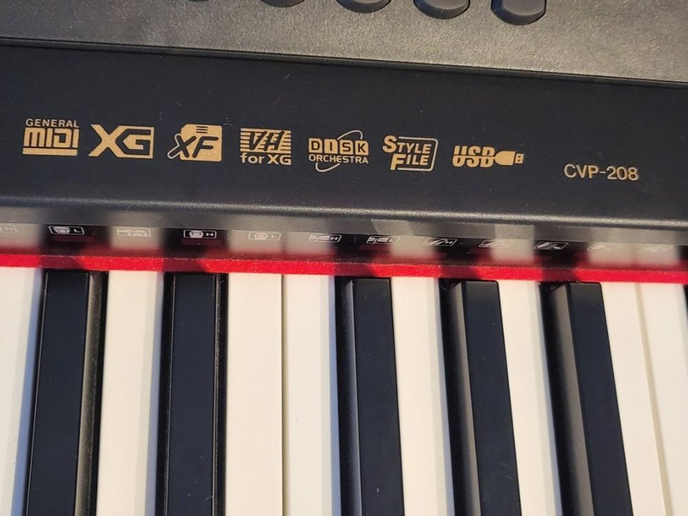 Digitalpiano Yamaha Clavinova CVP 208 Kaufen Auf Ricardo