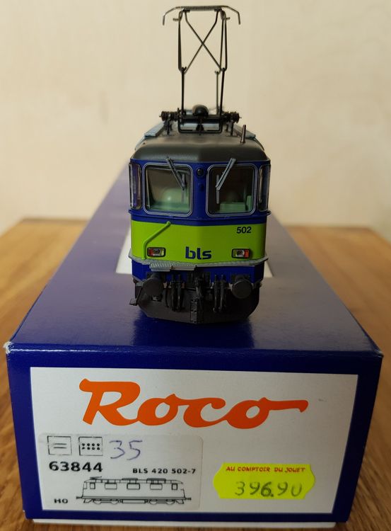 Roco 63844 E Lok Re 420 5 BLS Nina H0 GS Digital Mit OVP Kaufen Auf