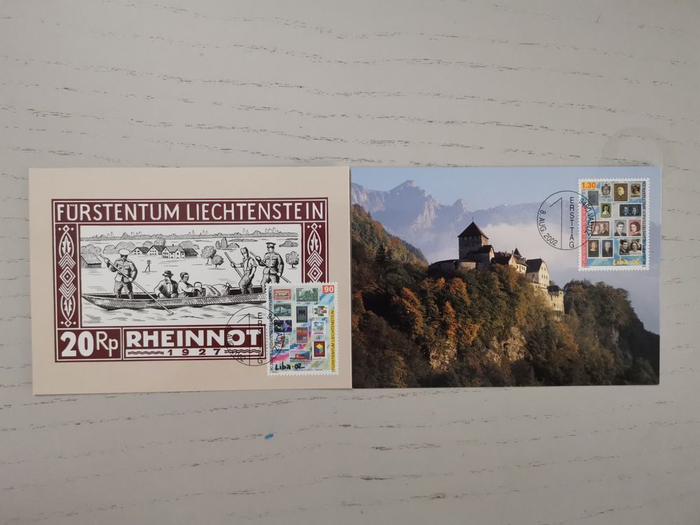 Mc Jahre Liechtensteiner Briefmarken Kaufen Auf Ricardo