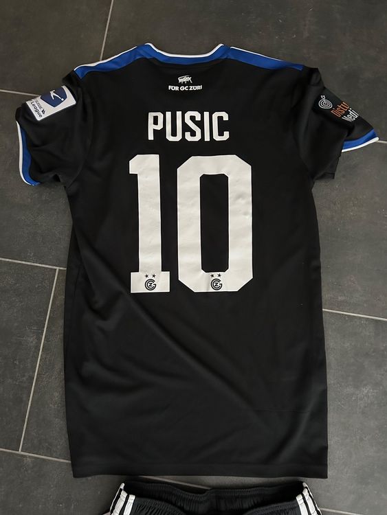 Grasshopper Club Z Rich Matchworn Trikot Pusic Kaufen Auf Ricardo