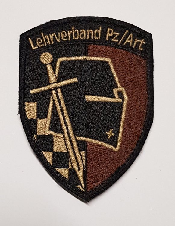 Lehrverband Pz Art Badge Schweizer Armee Abzeichen Klett Kaufen