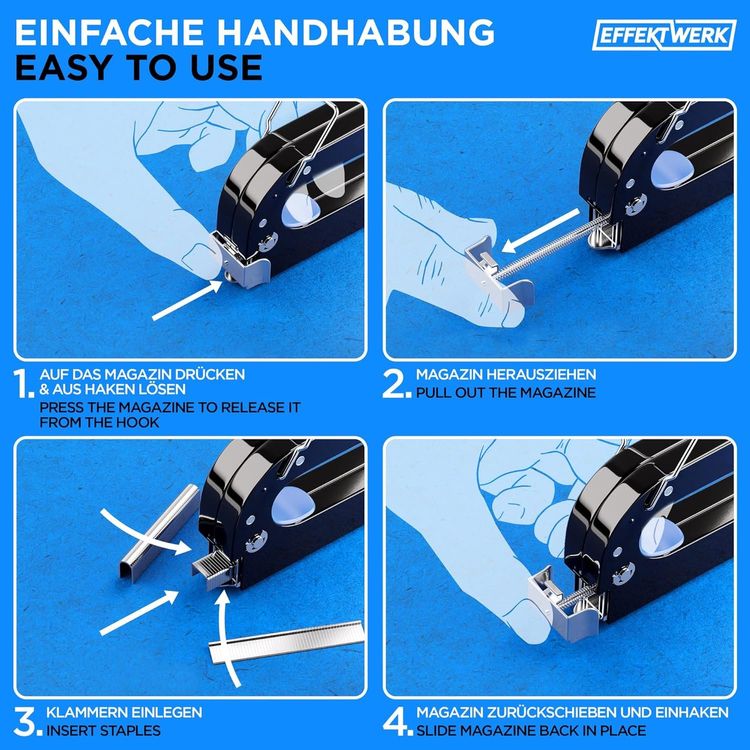 In Handtacker Set Mit Klammern Vielseitige Diy Kaufen Auf