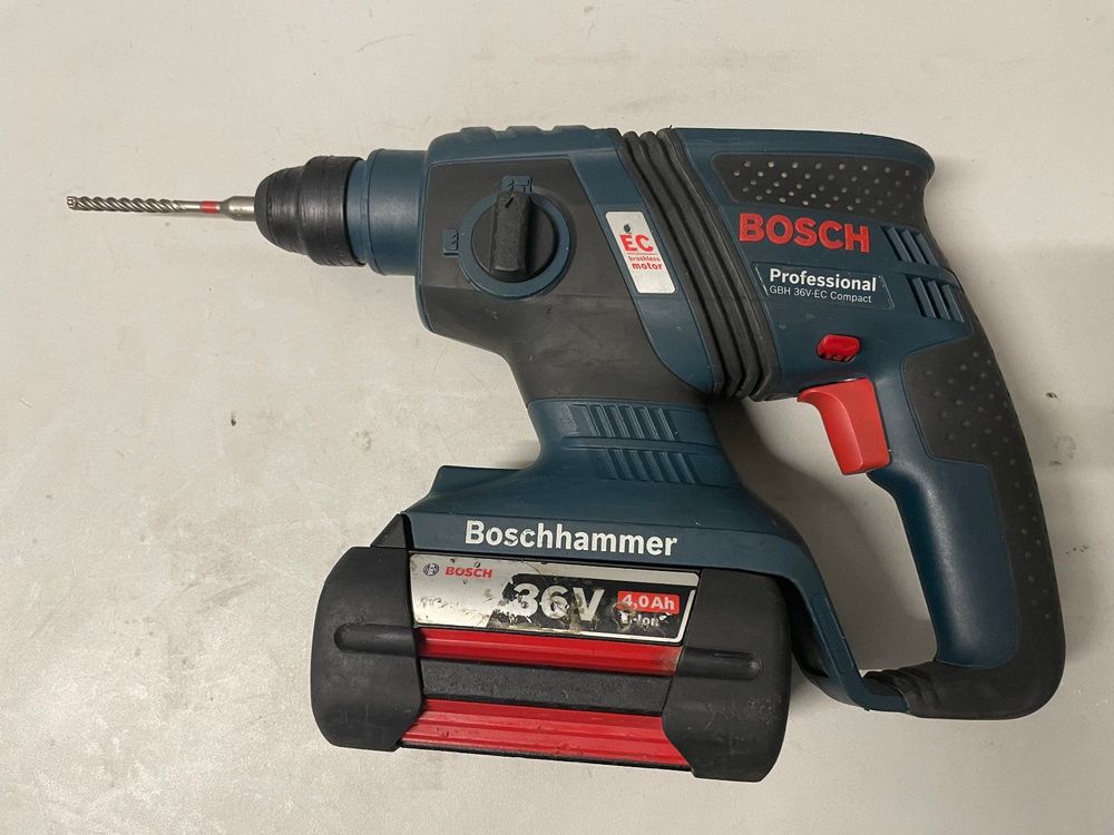 Akku Bohrhämmer BOSCH GBH 36 V EC Kaufen auf Ricardo