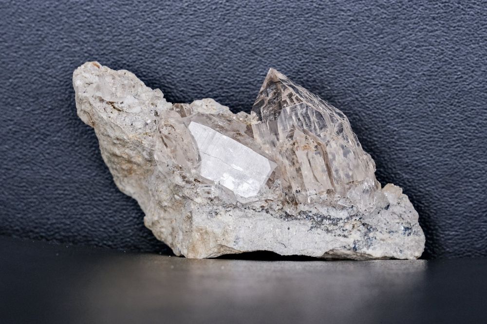 Bergkristall Stufe Cavradi Schweiz Mineral Kristall Kaufen