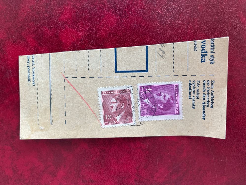 Böhmen und Mähren Briefmarke mit Adolf Hitler WK2 Kaufen auf Ricardo