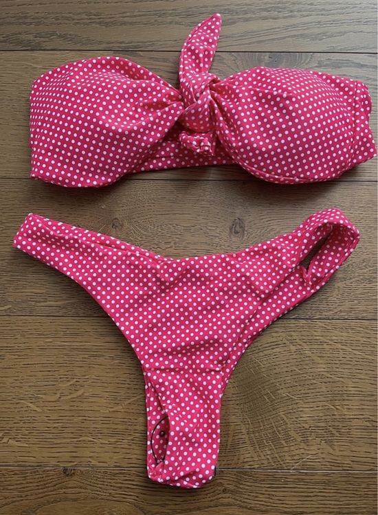 Herziges gepunktetes Bikini Gr S Rosa Neu gemäss Beschreibung in