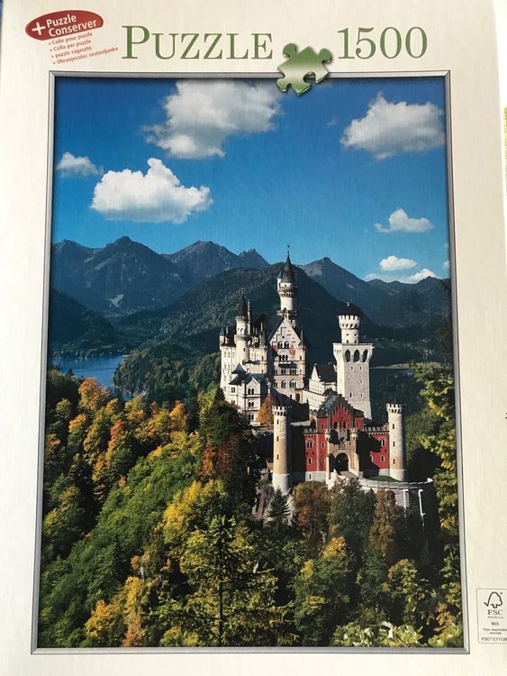 Puzzle 1500 Schloss Neuschwanstein Kaufen Auf Ricardo