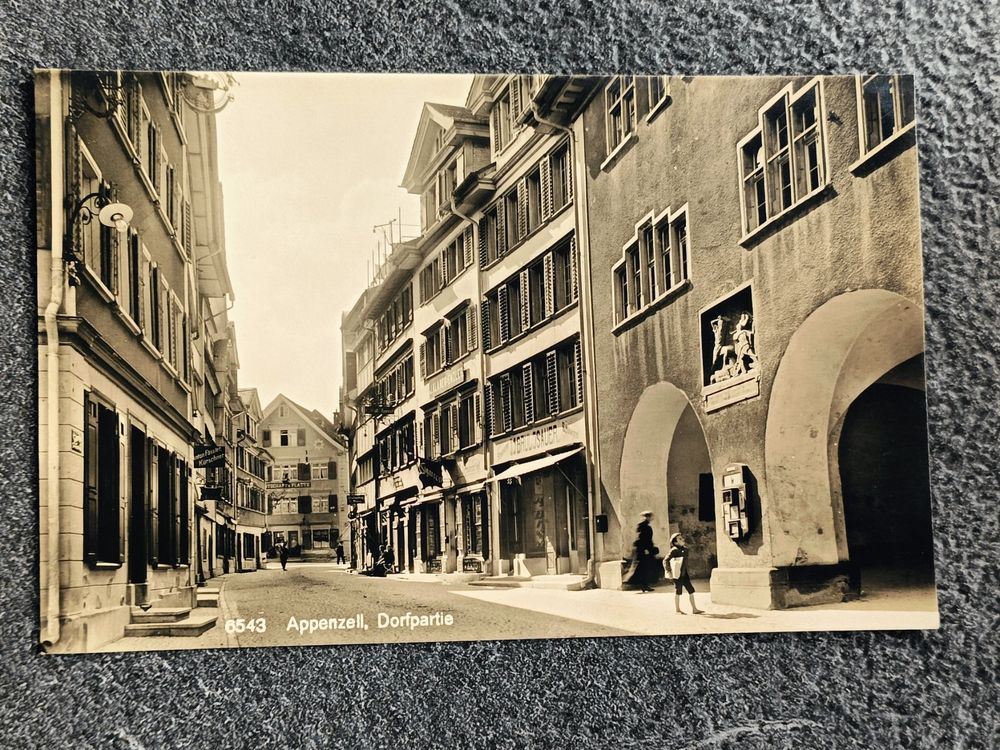 Photo Karte Appenzell Dorfpartie Kaufen Auf Ricardo