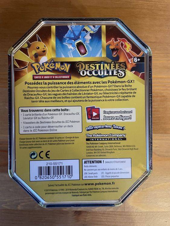 Pokébox scellée Destinées occultes Dracaufeu FR SL11 5 Kaufen auf Ricardo