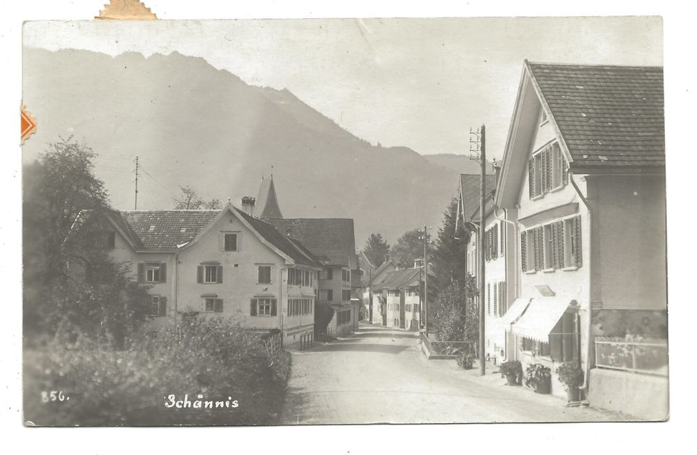 Sch Nis Sg See Gaster Dorfstrasse Echt Foto Ak Kaufen