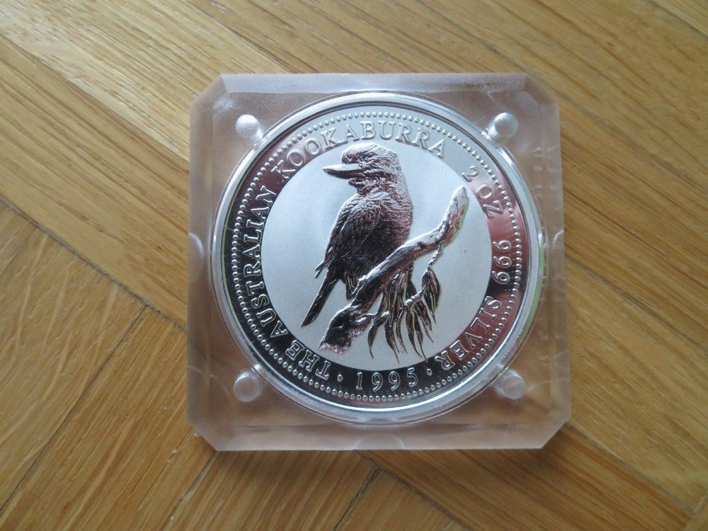 Silber Kookaburra Münze 1995 2 Unzen Australien Kaufen auf Ricardo