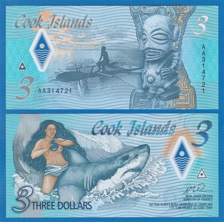 Dollars Cook Islands Polymer Unc Kaufen Auf Ricardo