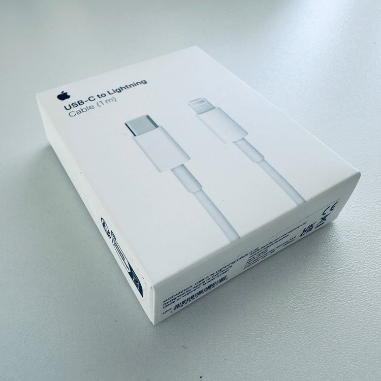 Original Apple Lightning Auf USB C Kabel 1M OVP Fabrikneu Kaufen Auf