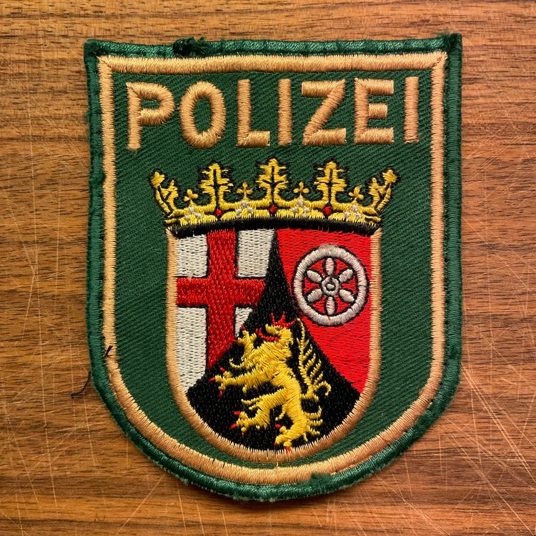 Patches Polizei Rheinland Pfalz Kaufen Auf Ricardo