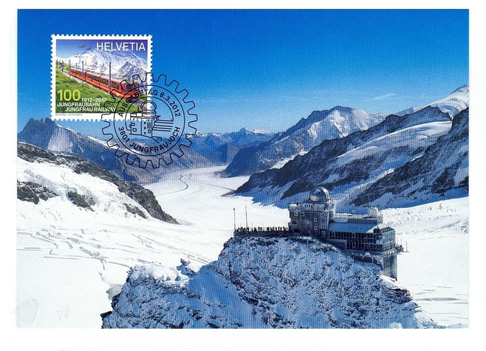 Maximumkarte Jungfraujoch Sphinx Observatorium Kaufen Auf Ricardo