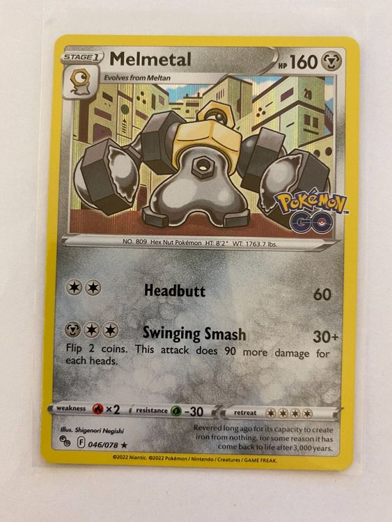 Pokemon Melmetal Holo Pokemon Go En Kaufen Auf Ricardo