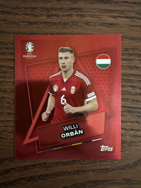 Topps Euro 2024 Willi Orban SP Kaufen Auf Ricardo