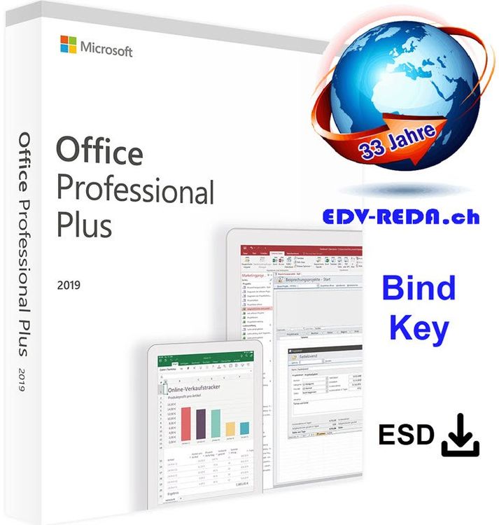 Microsoft Office Professional Plus Bind Key Acheter Sur Ricardo