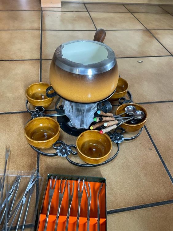 Fondue Chinoise Set Mit Saucen Karussell Kaufen Auf Ricardo